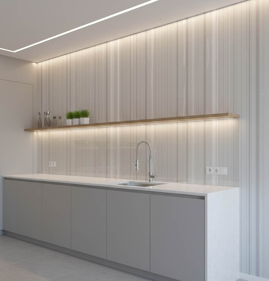 Bej Çizgili Duvar Kağıdı 3110