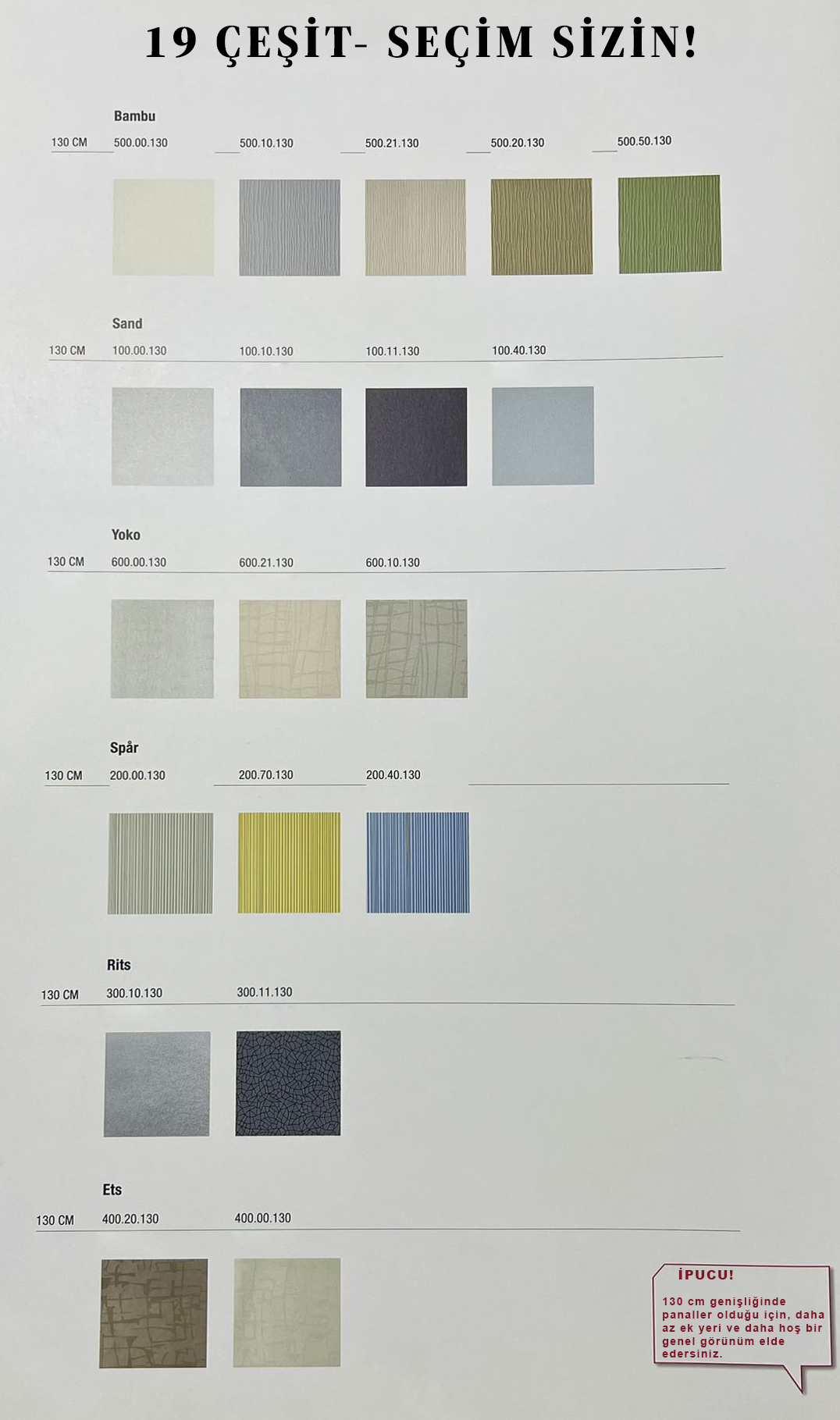 Bej Yıkanabilir Banyo Mutfak Duvar Kağıdı Numune