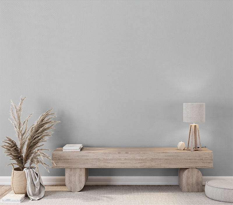 Beyaz Dokulu Hafif Simli 16 M2 Duvar Kağıdı 28144-1