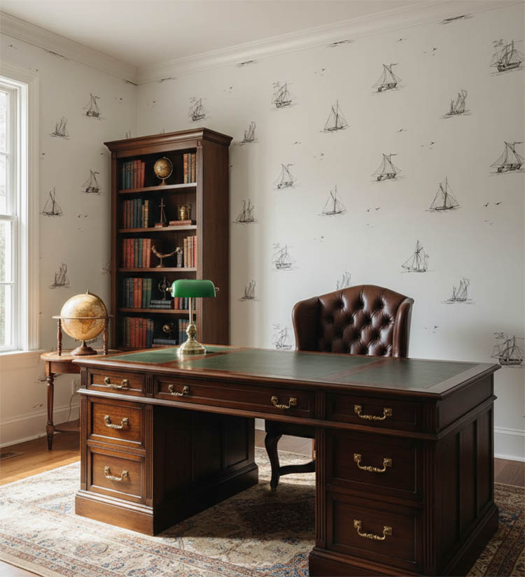 Beyaz Gemili Duvar Kağıdı 2873