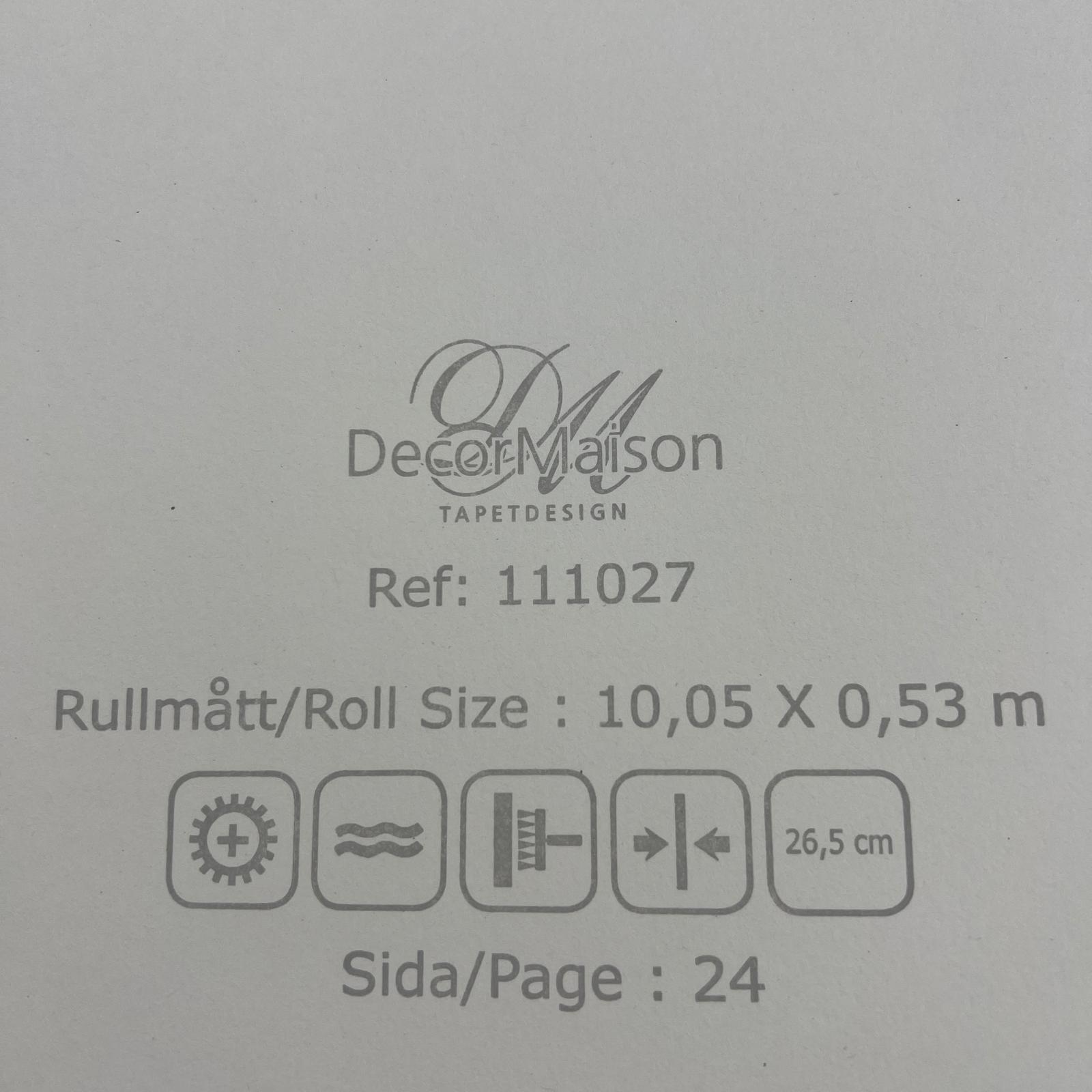 Beyaz Gümüş Desen Duvar Kağıdı 111027