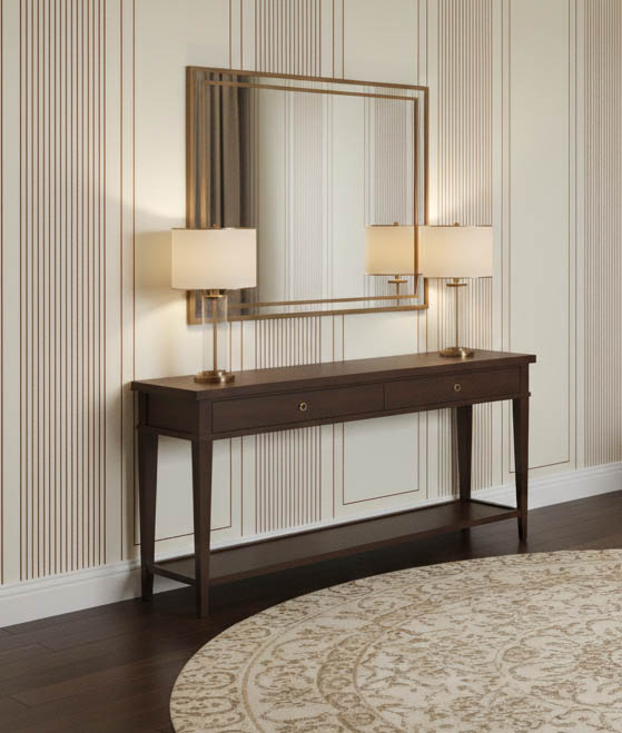 Bordo Krem Parlak Çizgili Ucuz Duvar Kağıdı 773378