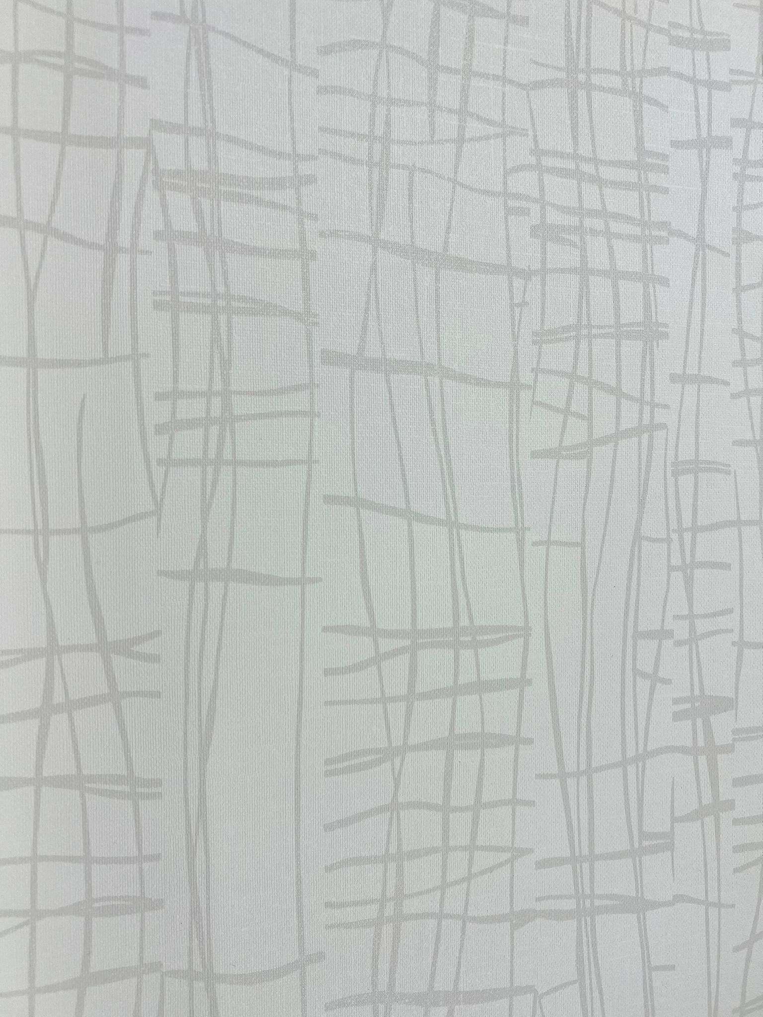 Desenli Açık Bej Banyo Mutfak Duvar Kağıdı - Su Geçirmez Neme Dayanıklı