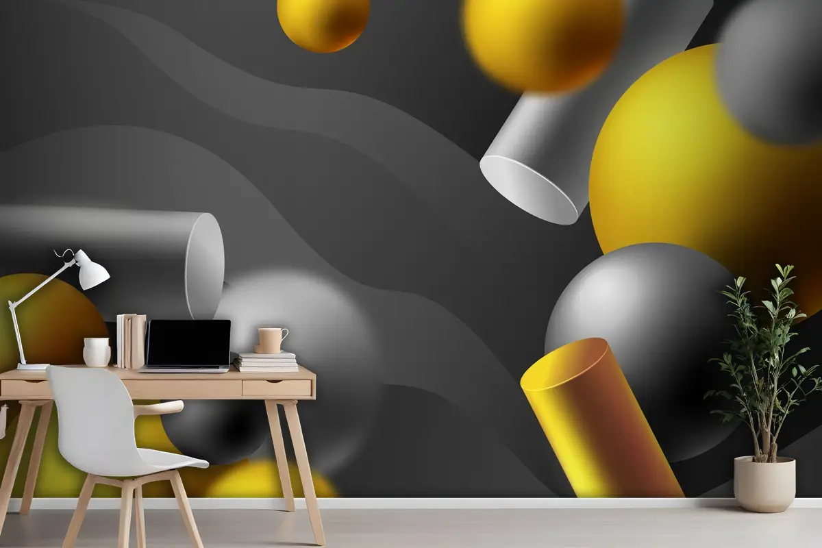 Degrade Soyut Arka Plan Ofis Duvar Kağıdı