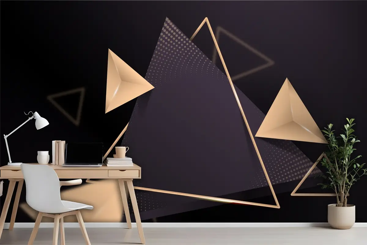 Gerçekçi Lüks Ofis Duvar Kağıdı 