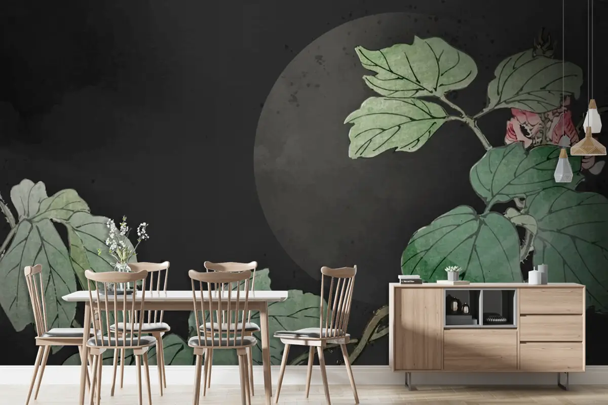 Boş Yapraklı Arka Plan Duvar Kağıdı