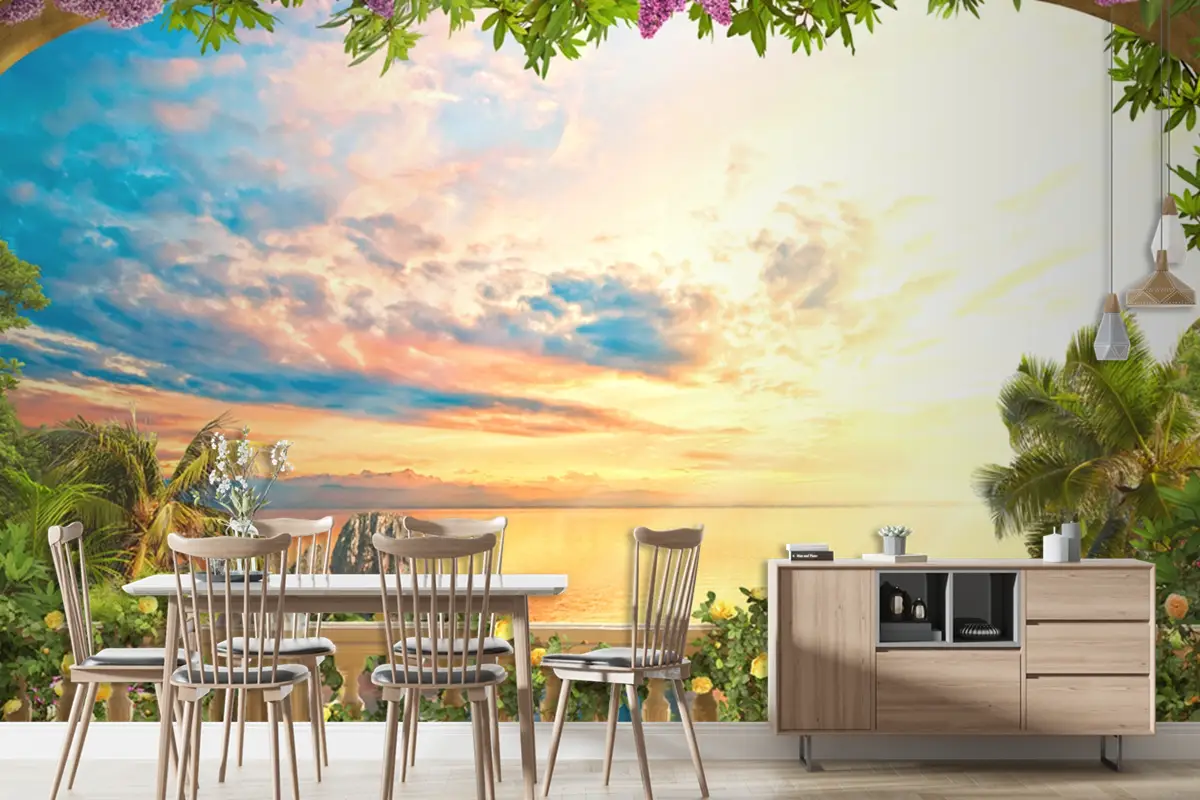 Ebedi Aşk Balkonu Duvar Kağıdı