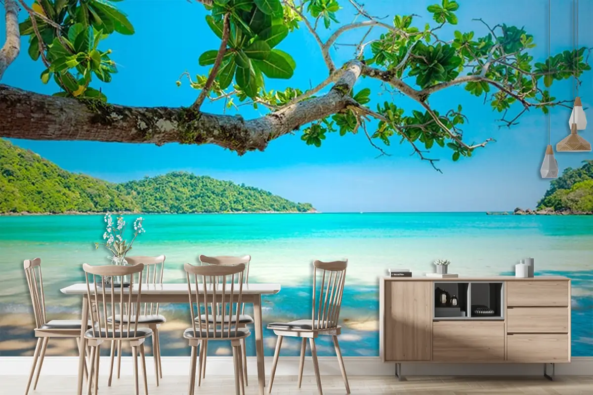 Mükemmel Tropikal Deniz Manzarası