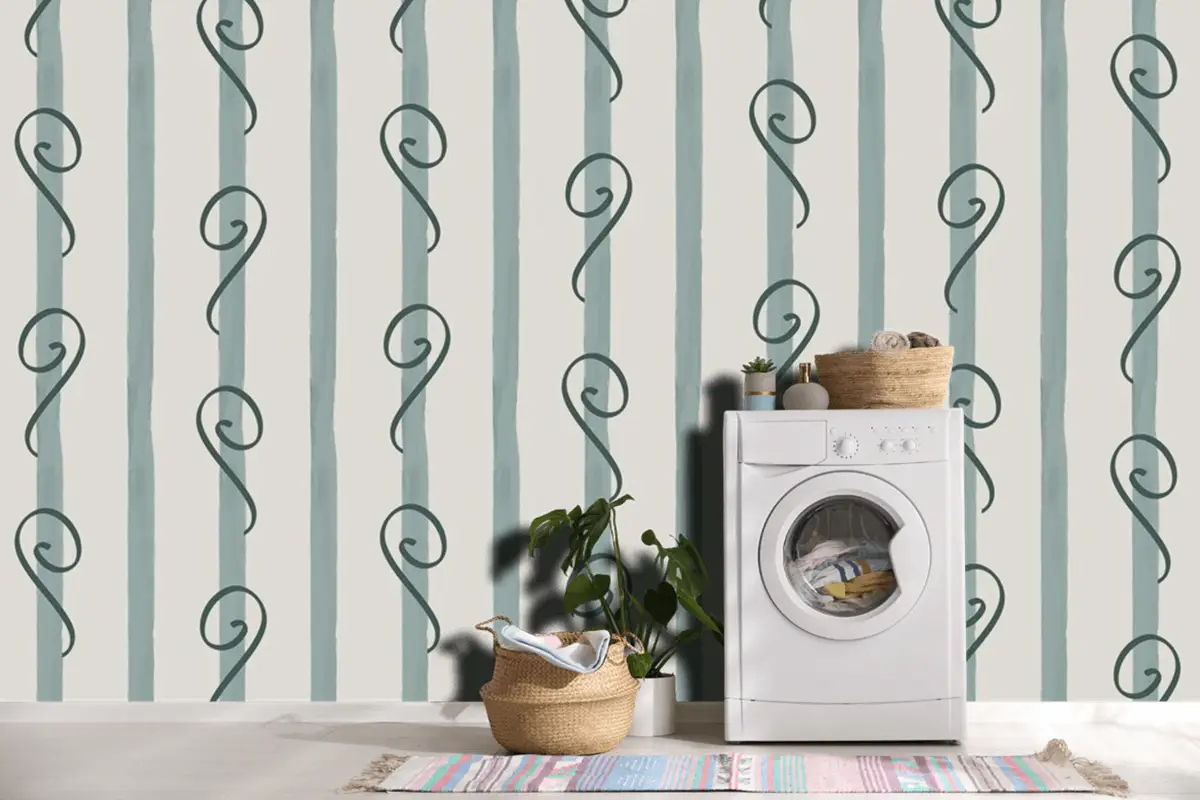 Dikişsiz Desen Tekstil İçin Sorunsuz Desen Duvar Kağıdı