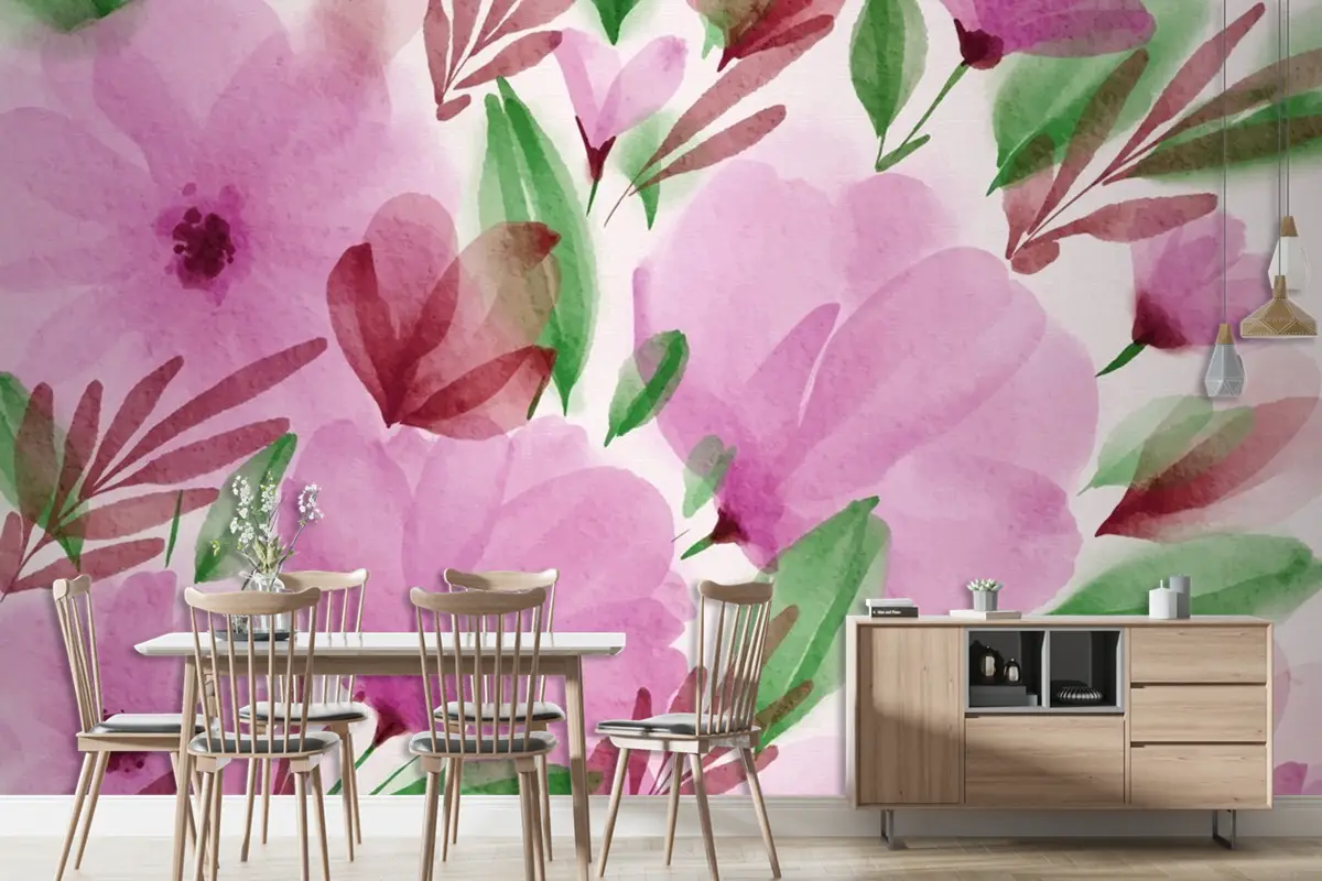 Suluboya Bahar Duvar Kağıdı 