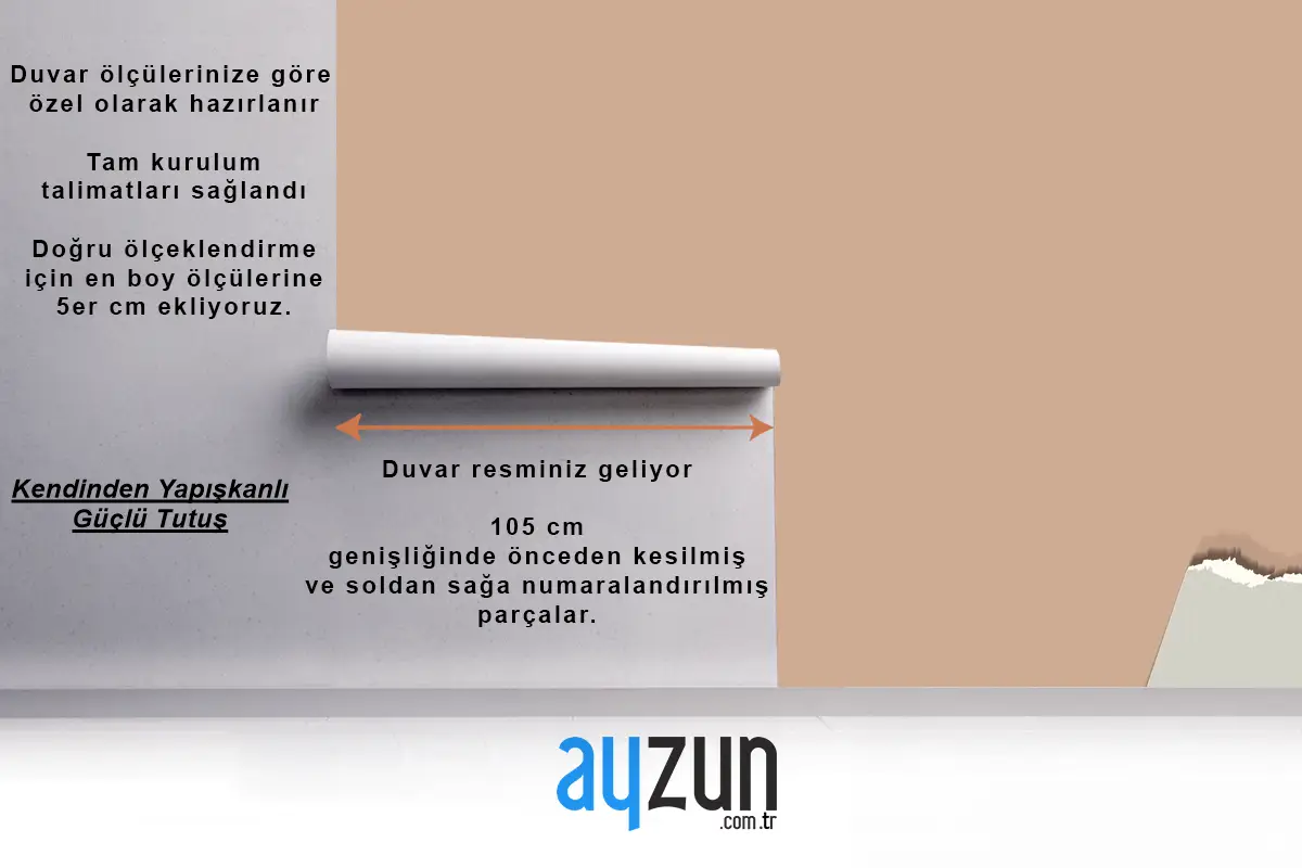 Şeftali Ofis Duvar Kağıdı Üzerine Yırtık Notlar