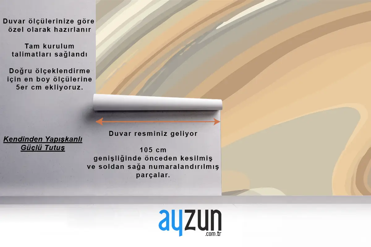 Renkli Soyut Sıvı Mermer Doku Arka Plan Duvar Kağıdı