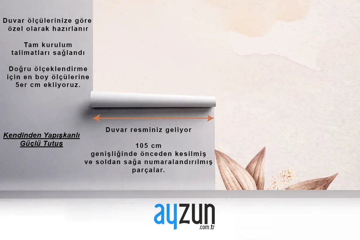 Kır Çiçeği Arka Plan Estetik Sınır Yemek Odası Duvar Kağıdı