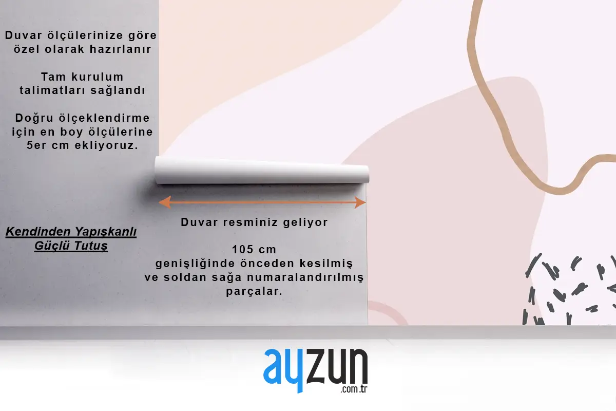 Estetik Pastel Soyut Arka Plan Ofis Duvar Kağıdı