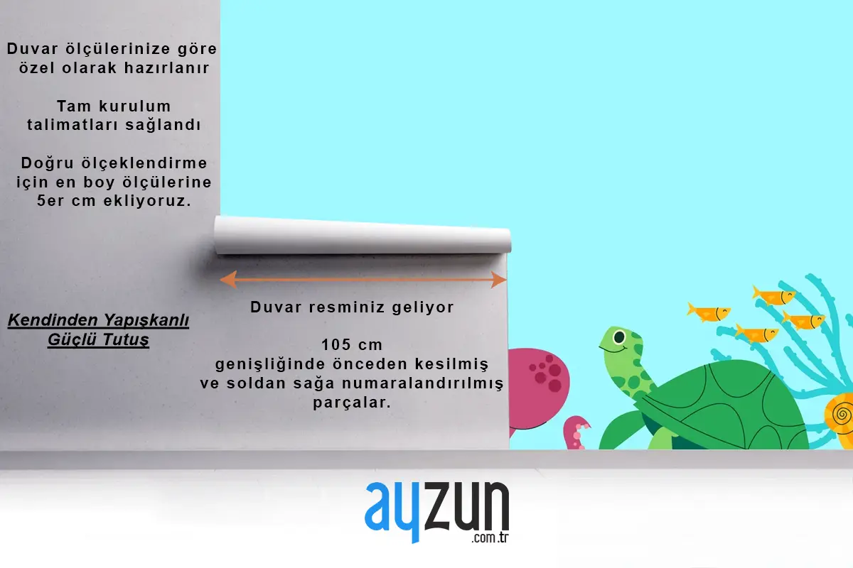 Düz Dünya Hayvan Günü Arka Plan Çocuk Odası Duvar Kağıdı 
