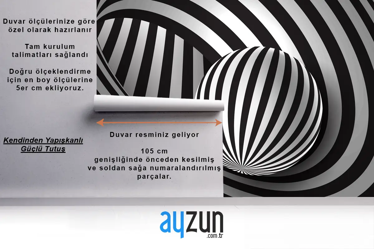 Psychedelic Optik İllüzyon Arka Plan Ofis Duvar Kağıdı