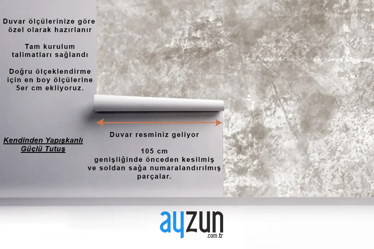 Soyut Grunge Arka Plan Nötr Renk Oturma Odası Duvar Kağıdı