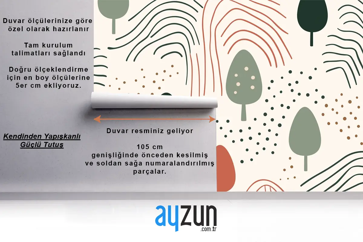 Soyut Desen Arka Plan Poster Duvar Kağıdı Duvar