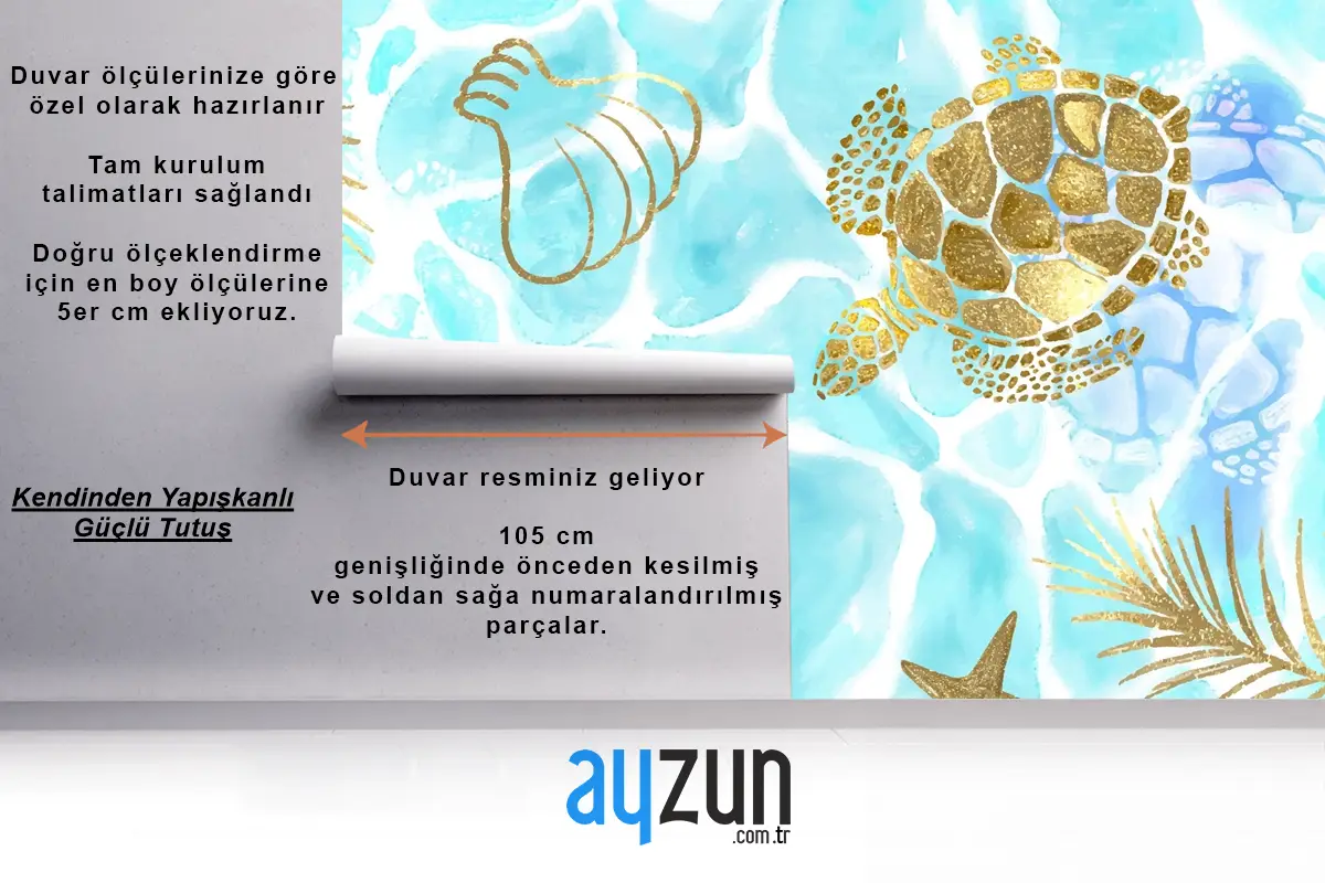 El Boyalı Suluboya Yaz Arka Plan Banyo Duvar Kağıdı 