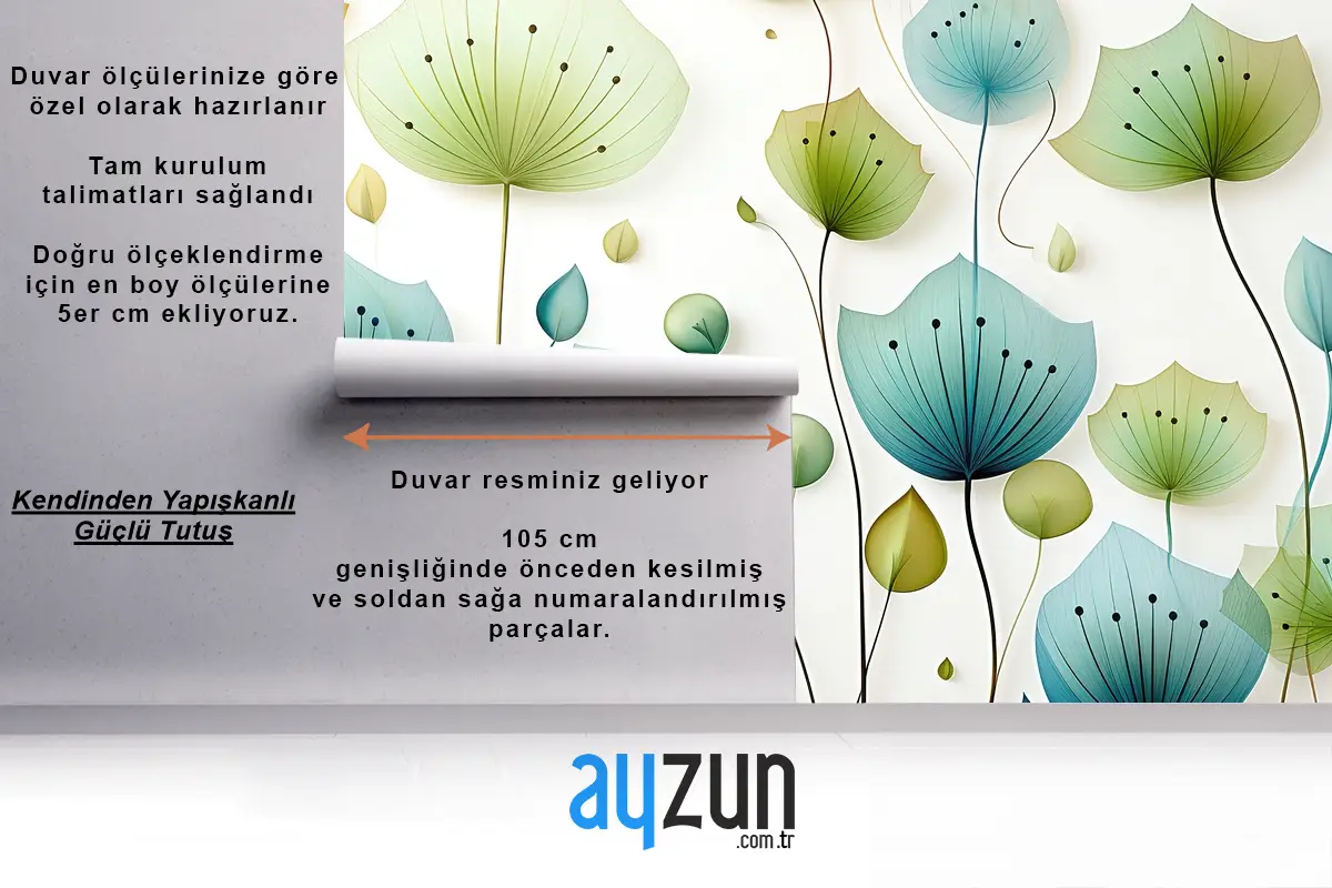 Sorunsuz Çiçek Desenli Vektör Renkli Çiçek Deseni Banyo Duvar Kağıdı