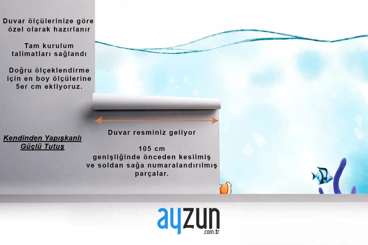 Dünya Okyanuslar Günü Suluboya Arka Plan Banyo Duvar Kağıdı