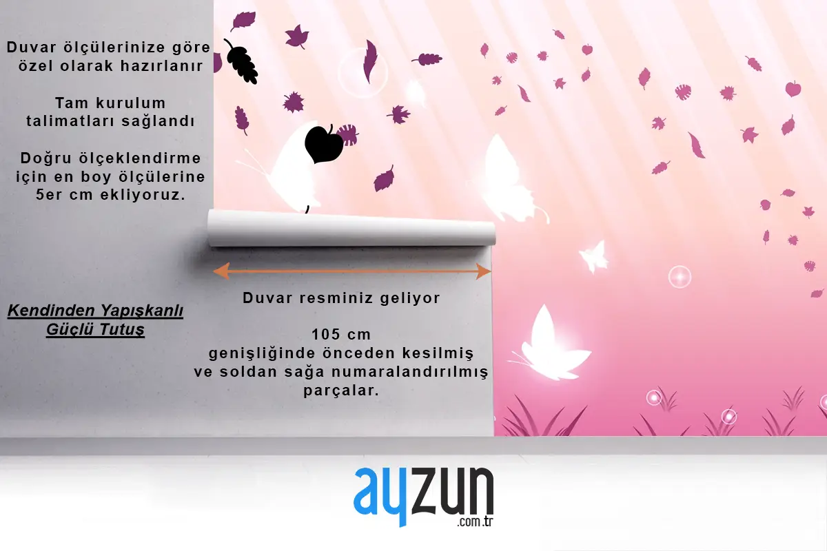 Kelebekler Böcekler Parlayan Işık Parlayan Yanıp Sönen Karanlık Arka Plan Çocuk Odası Duvar Kağıdı