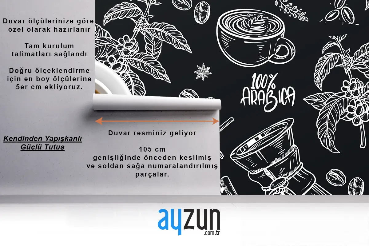 Arap Kahvesi Cafe Duvar Kağıdı