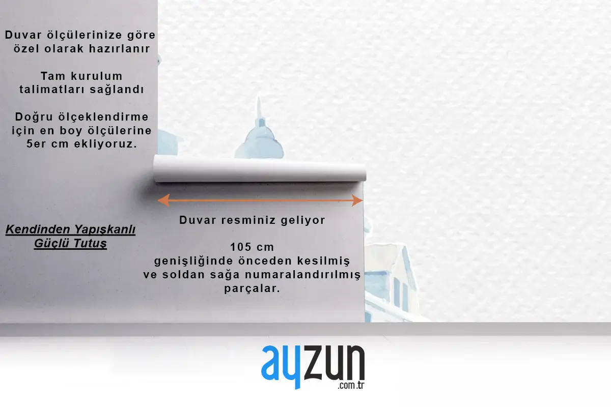 Beyaz Kağıt Dokulu Oturma Odası Duvar Kağıdı Üzerine Suluboya Mimari Akdeniz Yapıları