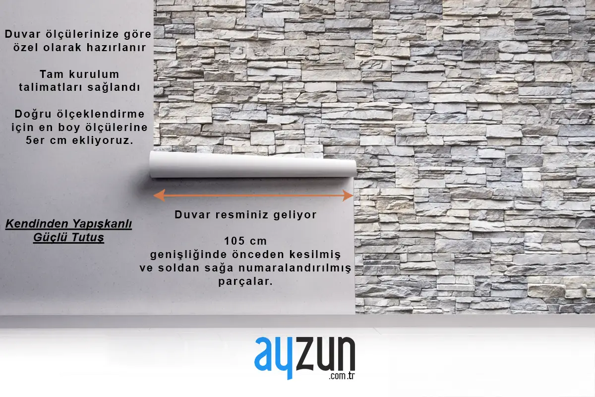 Çimentolu Derzlerle Tuğla Gibi Örülmüş Arduvaz Kaya Duvarı Duvar Kağıdı