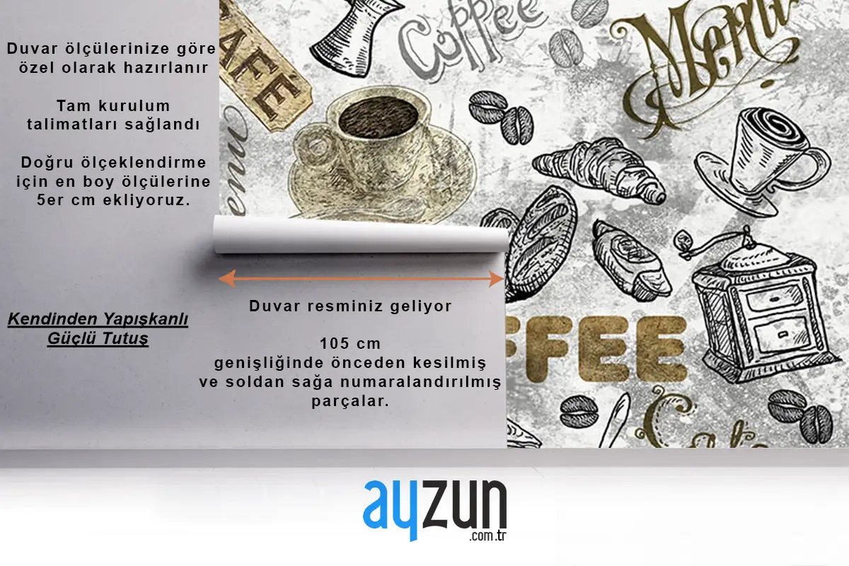 Coffee Eskitme Duvar Kağıdı