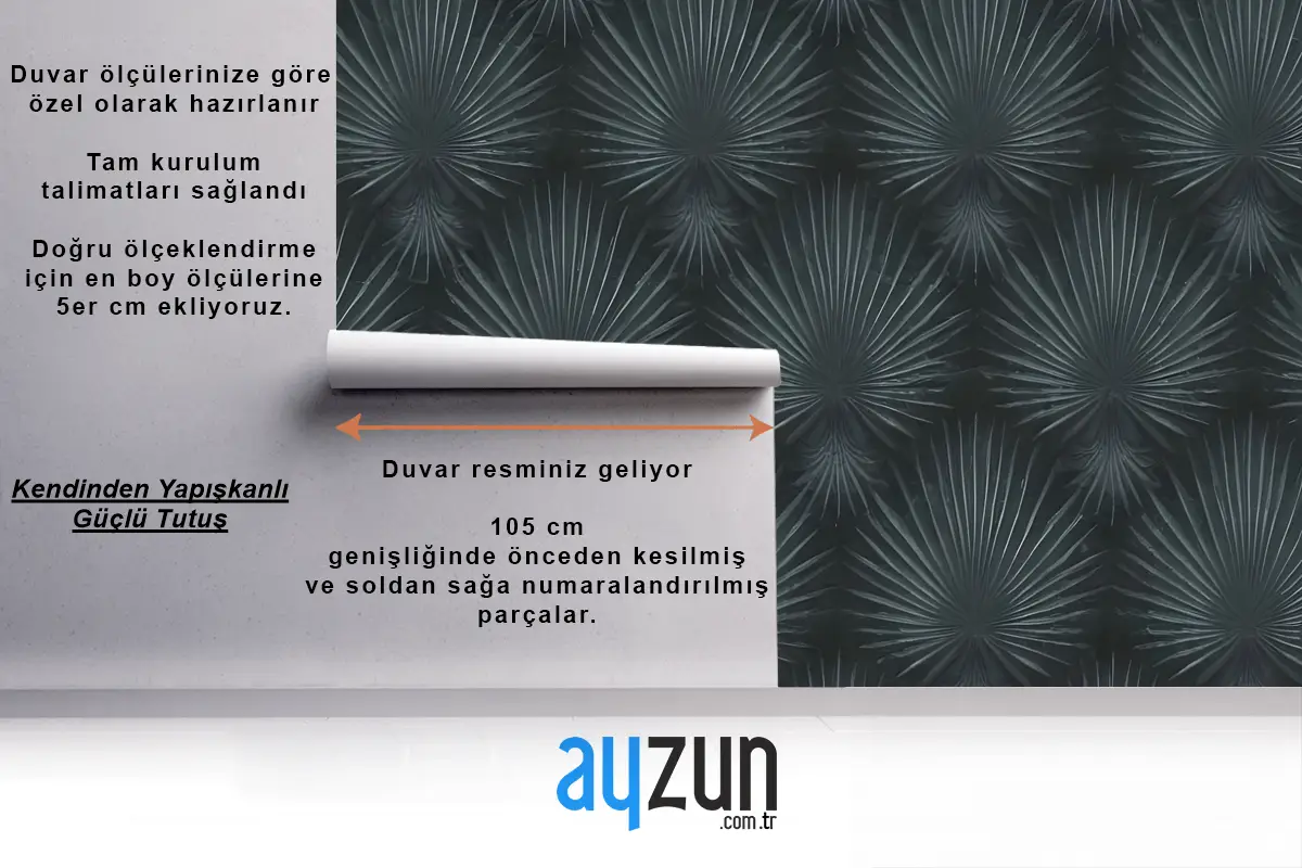 Yayılan Çizgilerin Koyu Yeşil Soyut Güneş Patlaması Şekilleri Antre  Hol  Koridor Duvar Kağıdı