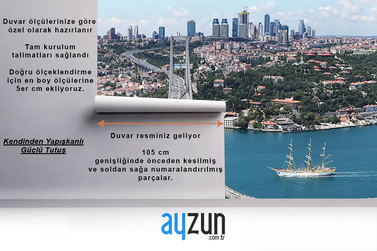 Derinlik Köprü Manzarası Duvar Kağıdı