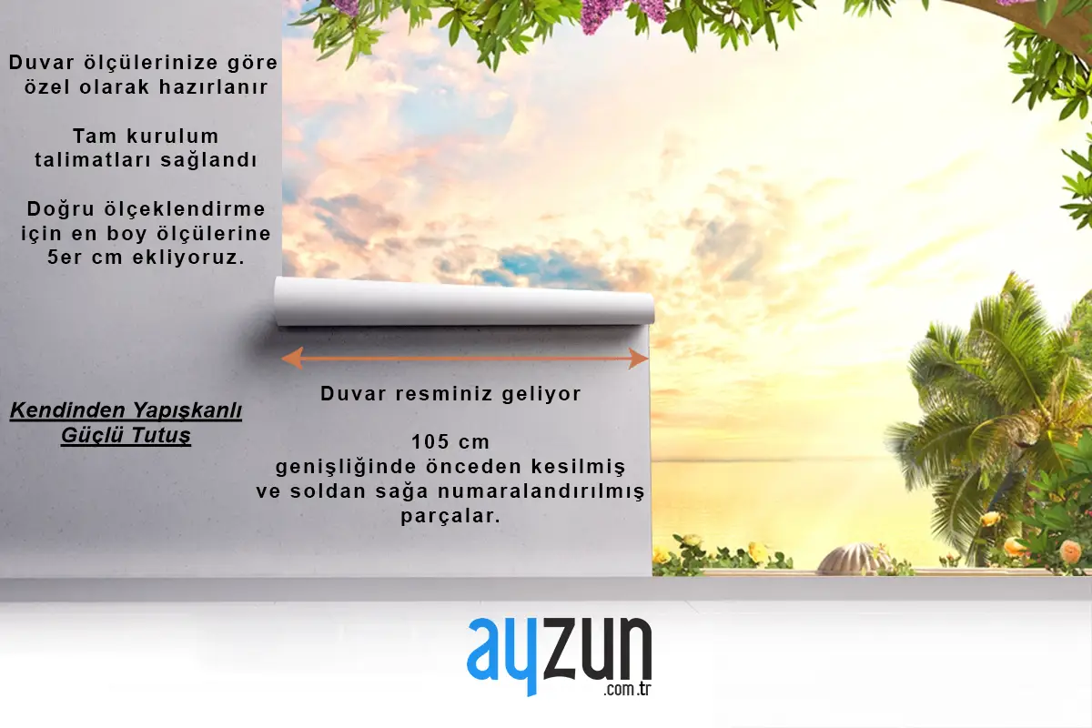 Ebedi Aşk Balkonu Duvar Kağıdı