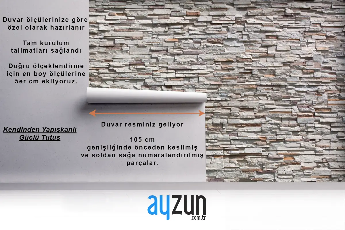 Eski Taş Duvar Arka Planı Duvar Kağıdı