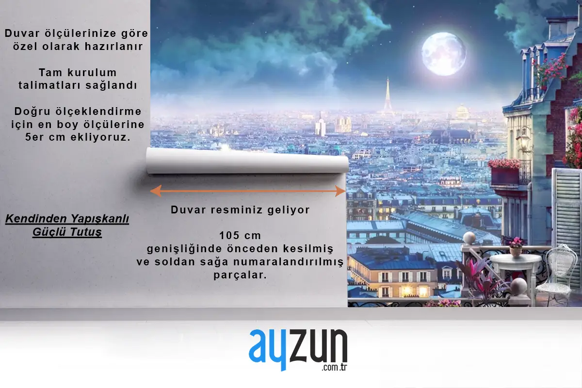 Gece Şehir Manzarası Duvar Kağıdı