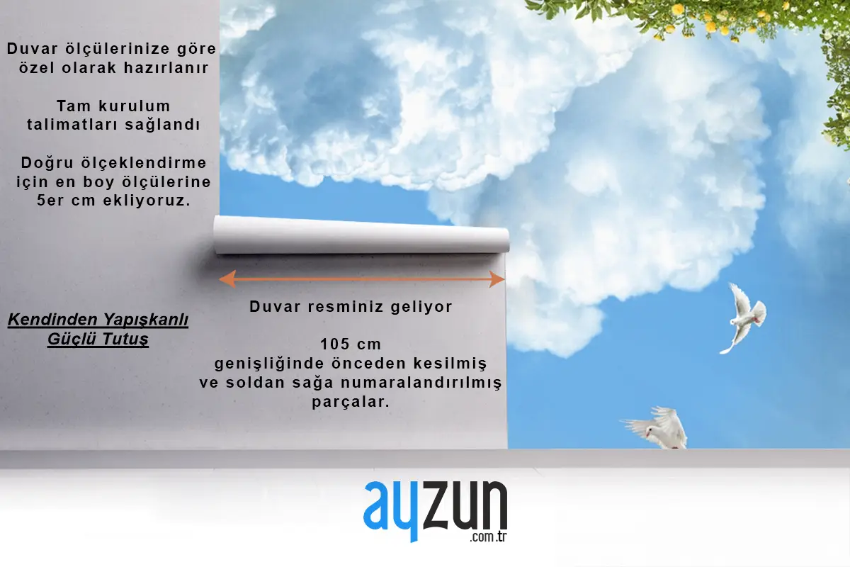 Gökyüzü Bahçesi Duvar Kağıdı