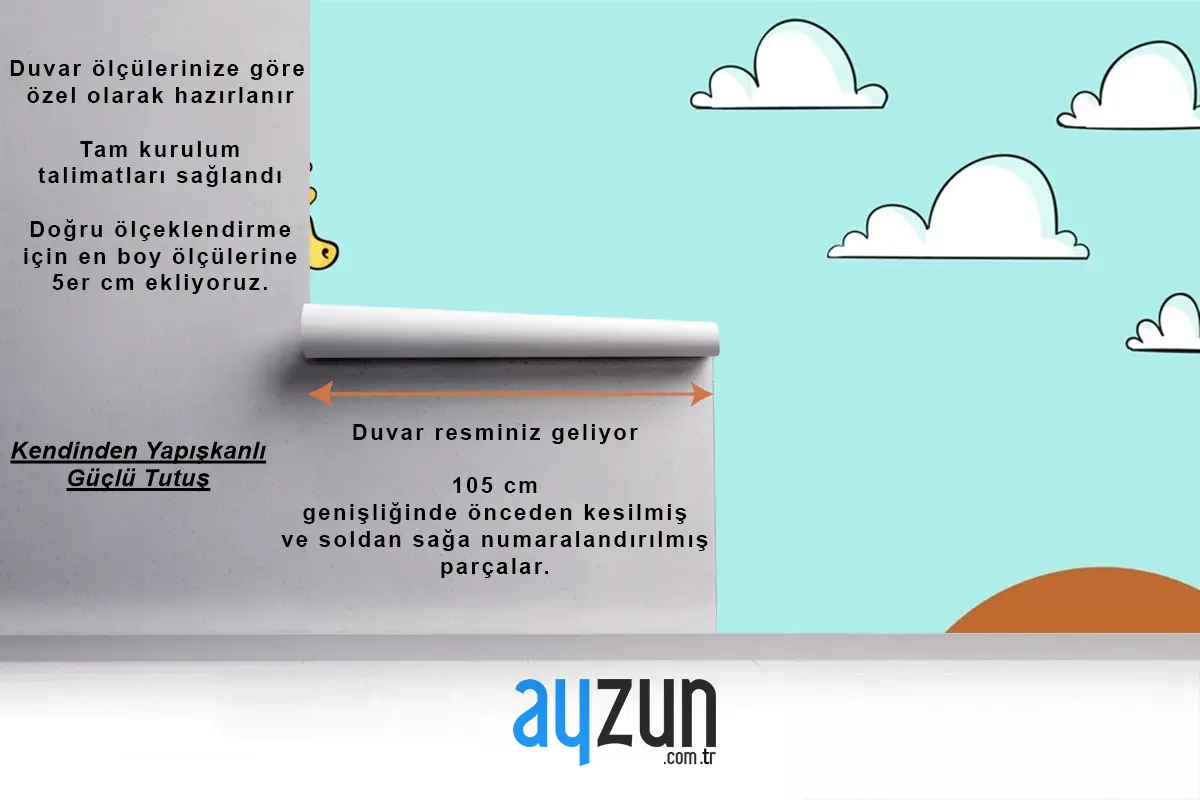 Elle Çizilmiş Dünya Hayvan Günü Arka Plan Çocuk Odası Duvar Kağıdı