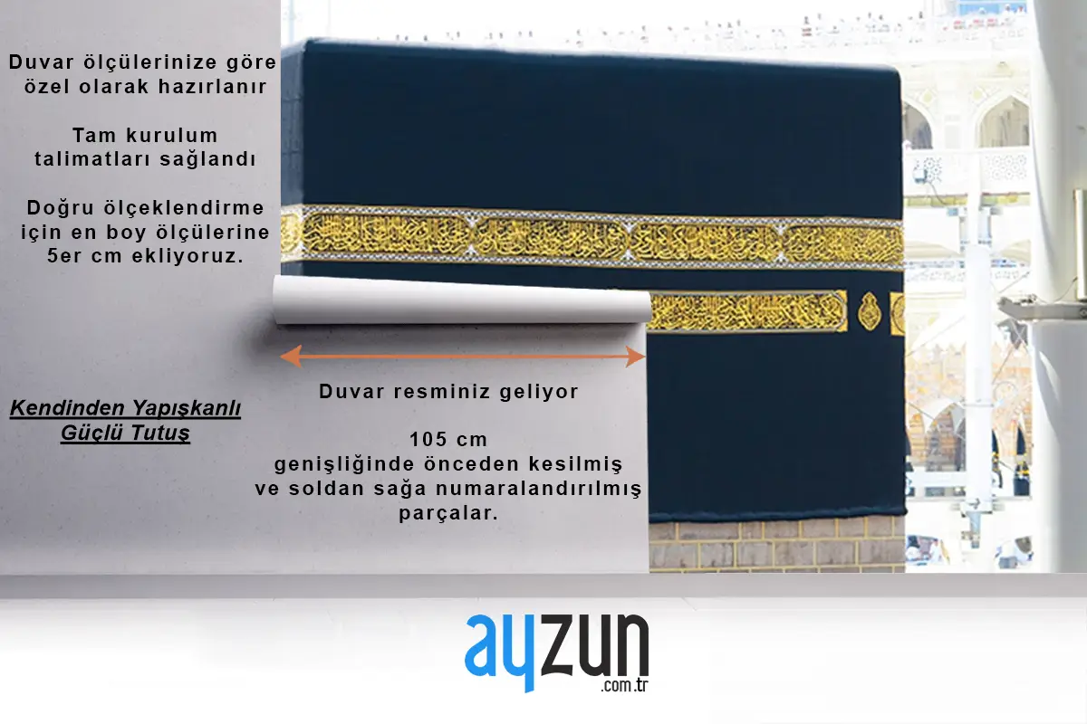 İnsansız Kabe Duvar Kağıdı Özel