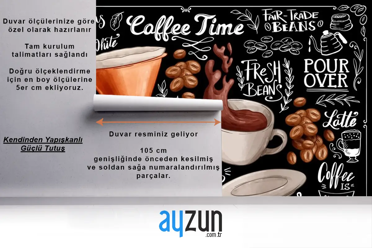 Kahve Arka Plan Duvar Kağıdı