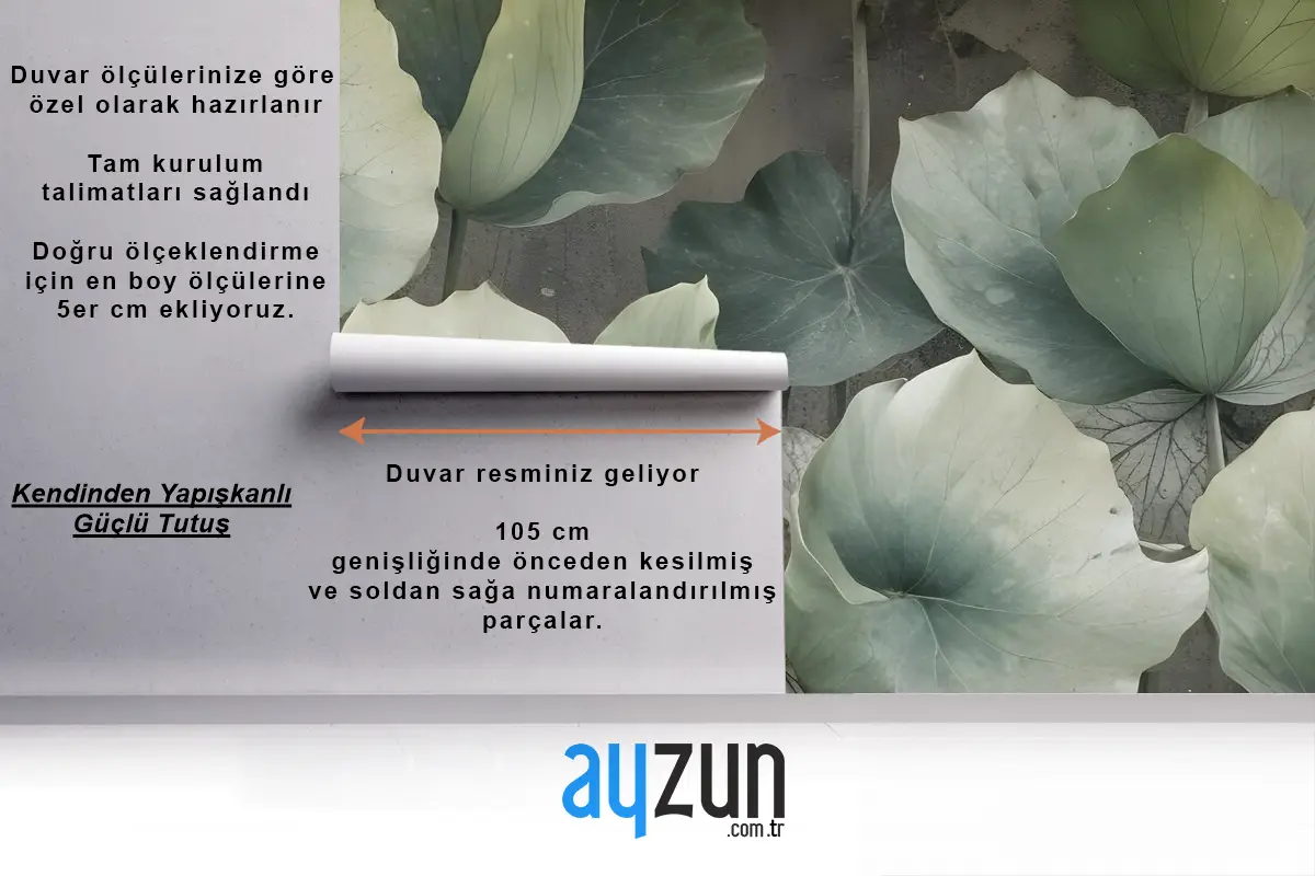 Lotus Yaprağı Duvar Kağıdı
