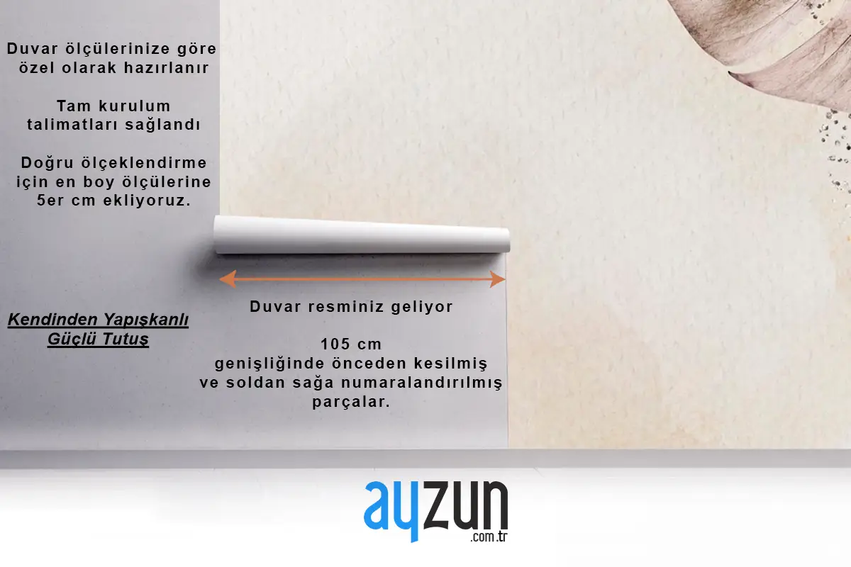 Metalik Monstera Yaprağı Arka Plan Duvar Kağıdı 