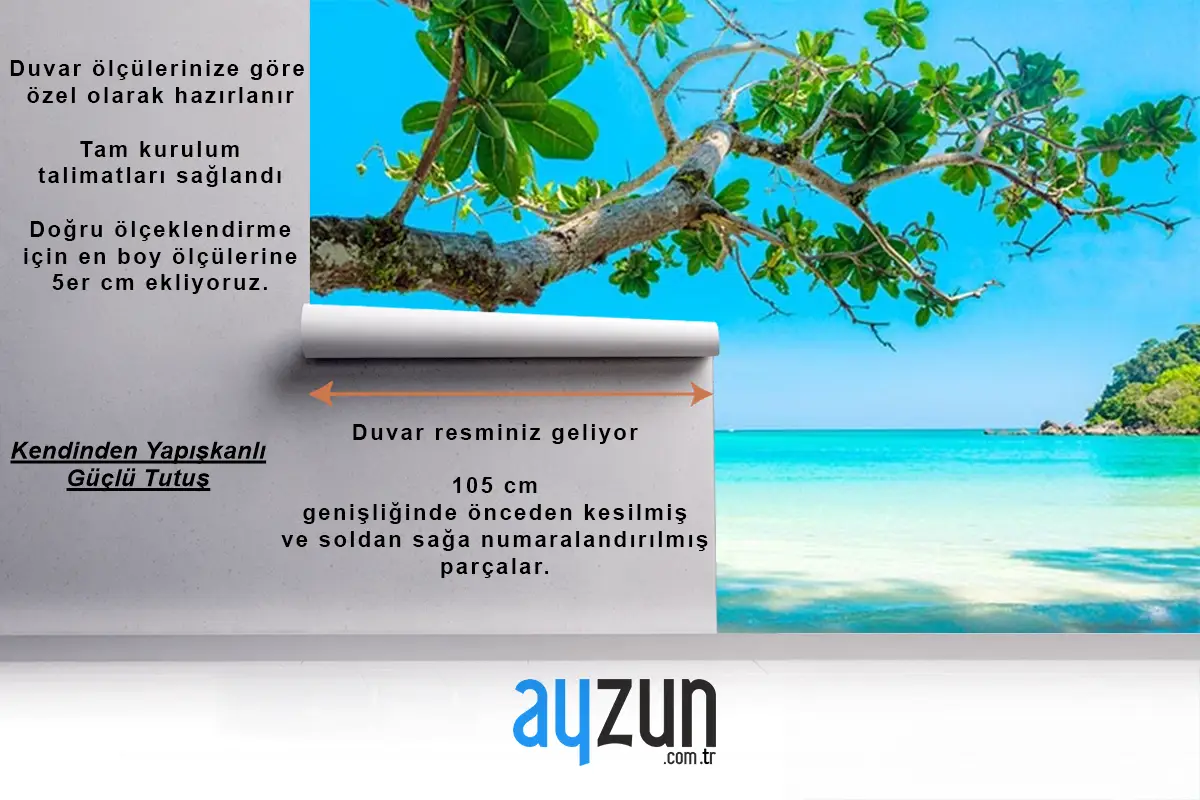 Mükemmel Tropikal Deniz Manzarası