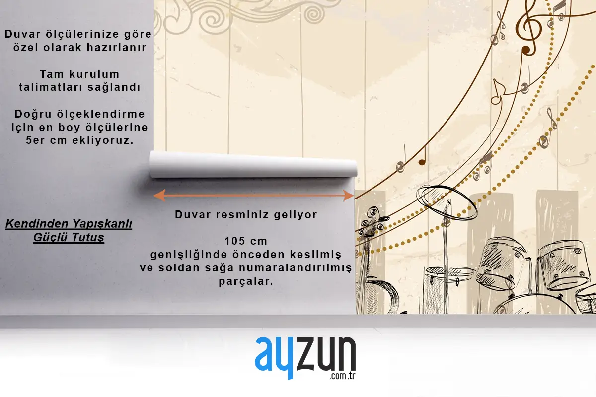 Müzikal Enstrüman Duvar Kağıdı