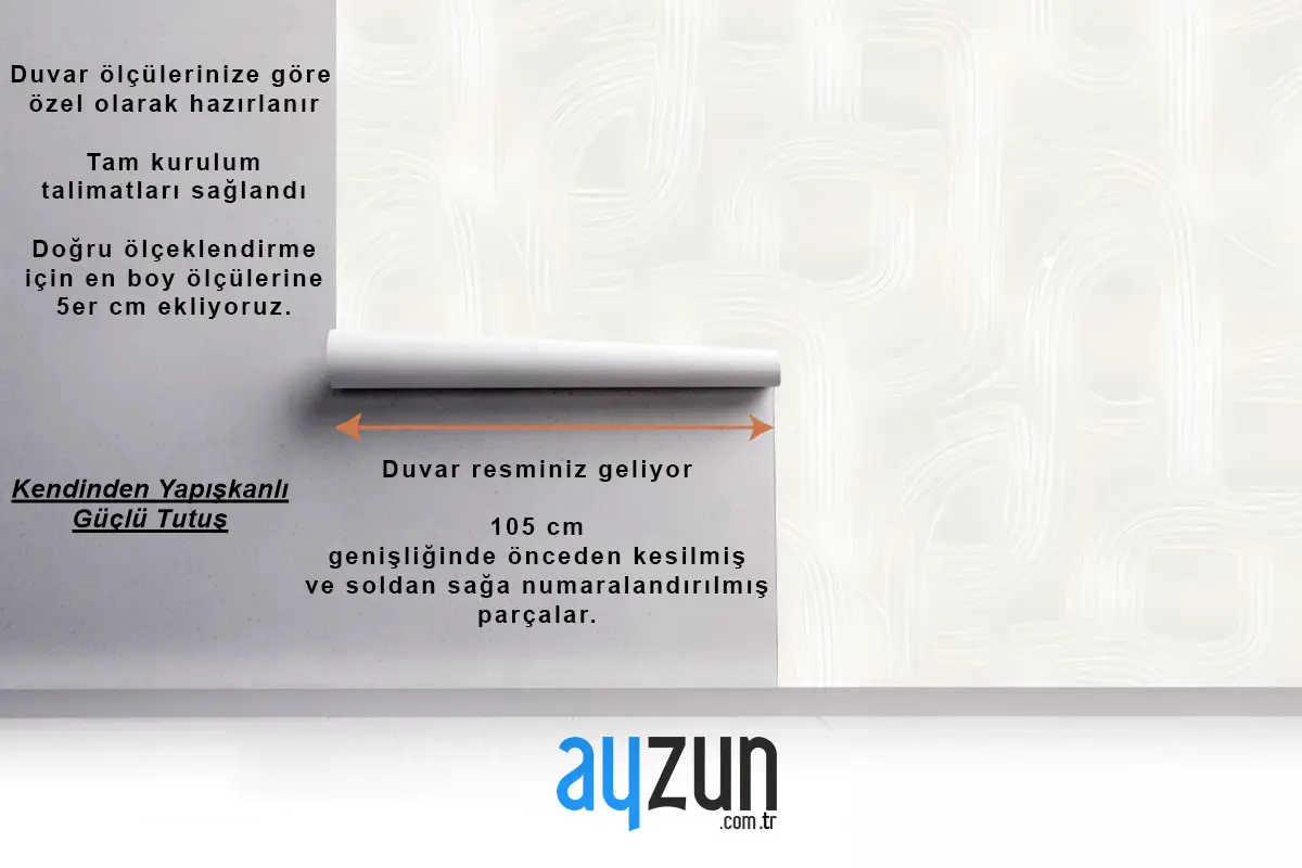 Hafif Bir Arka Plan Üzerinde Soyut Beyaz Şekillerin Kusursuz Deseni Antre  Hol  Koridor Duvar Kağıdı