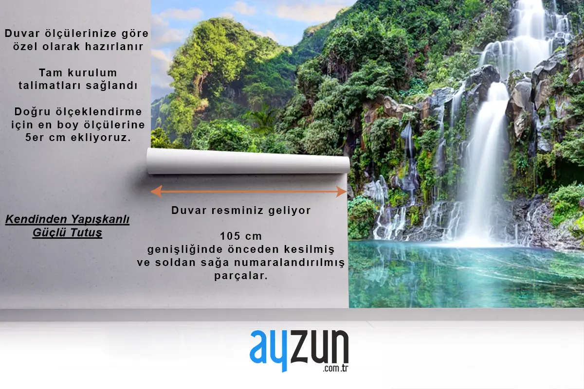 Suyun Şarkısı Manzara Duvar Kağıdı