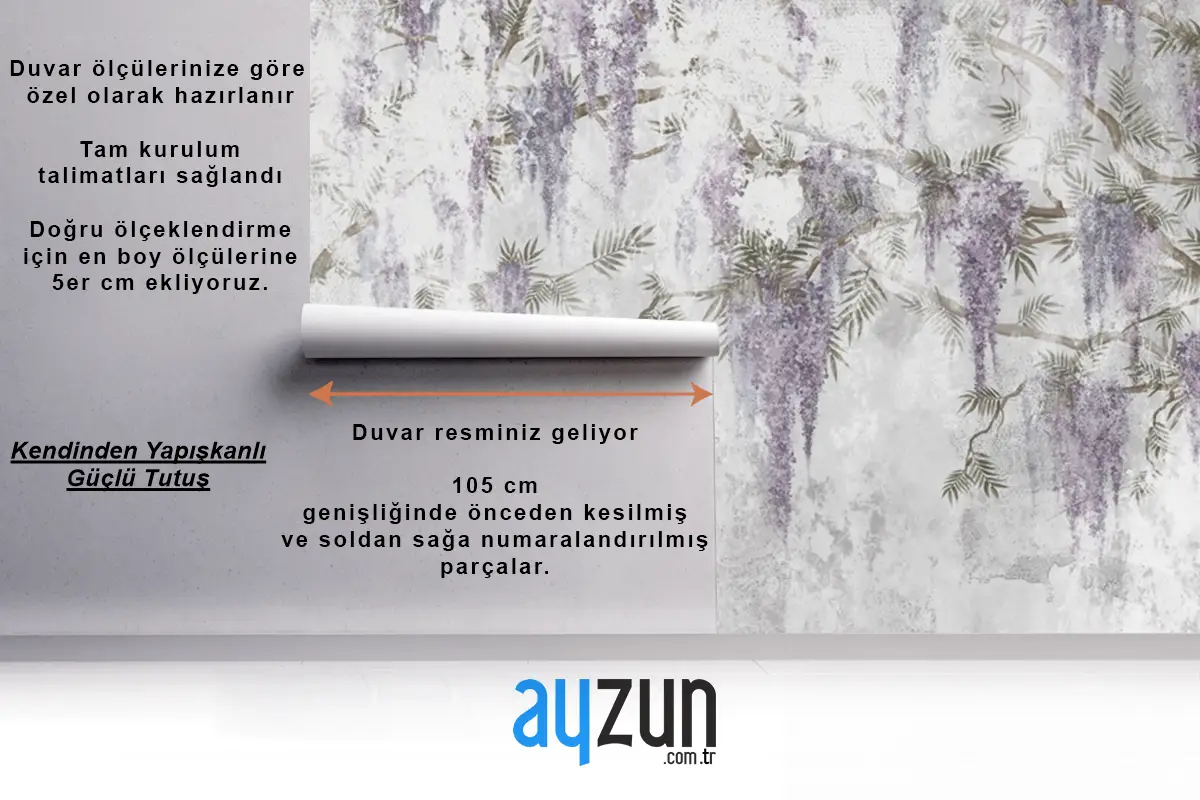 Dallarda Doku Eski Püskü Arka Plan Yatak Odası Duvar Kağıdı