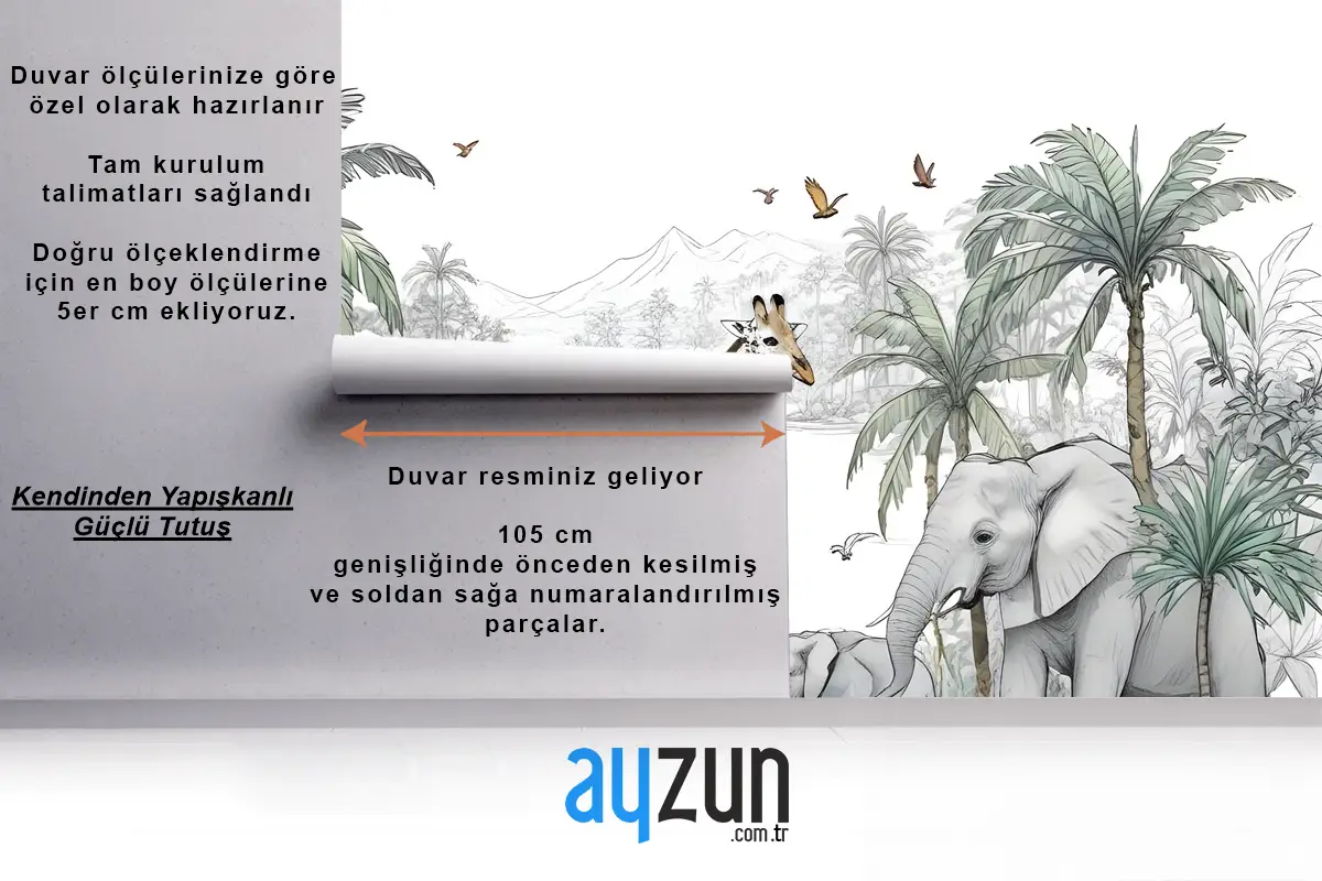 Dağ Duvar Kağıdı  Ile Tropikal Hayvanlar