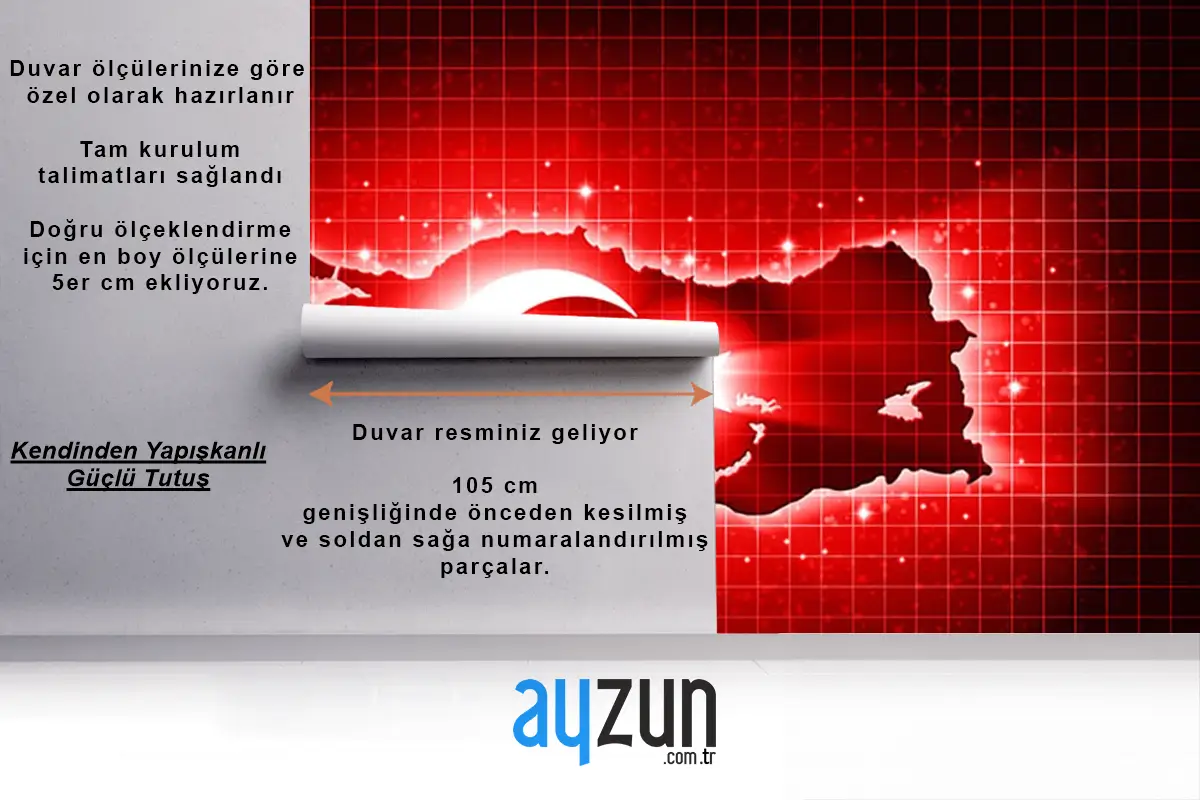 Türk Bayrağı Duvar Kağıdı 1