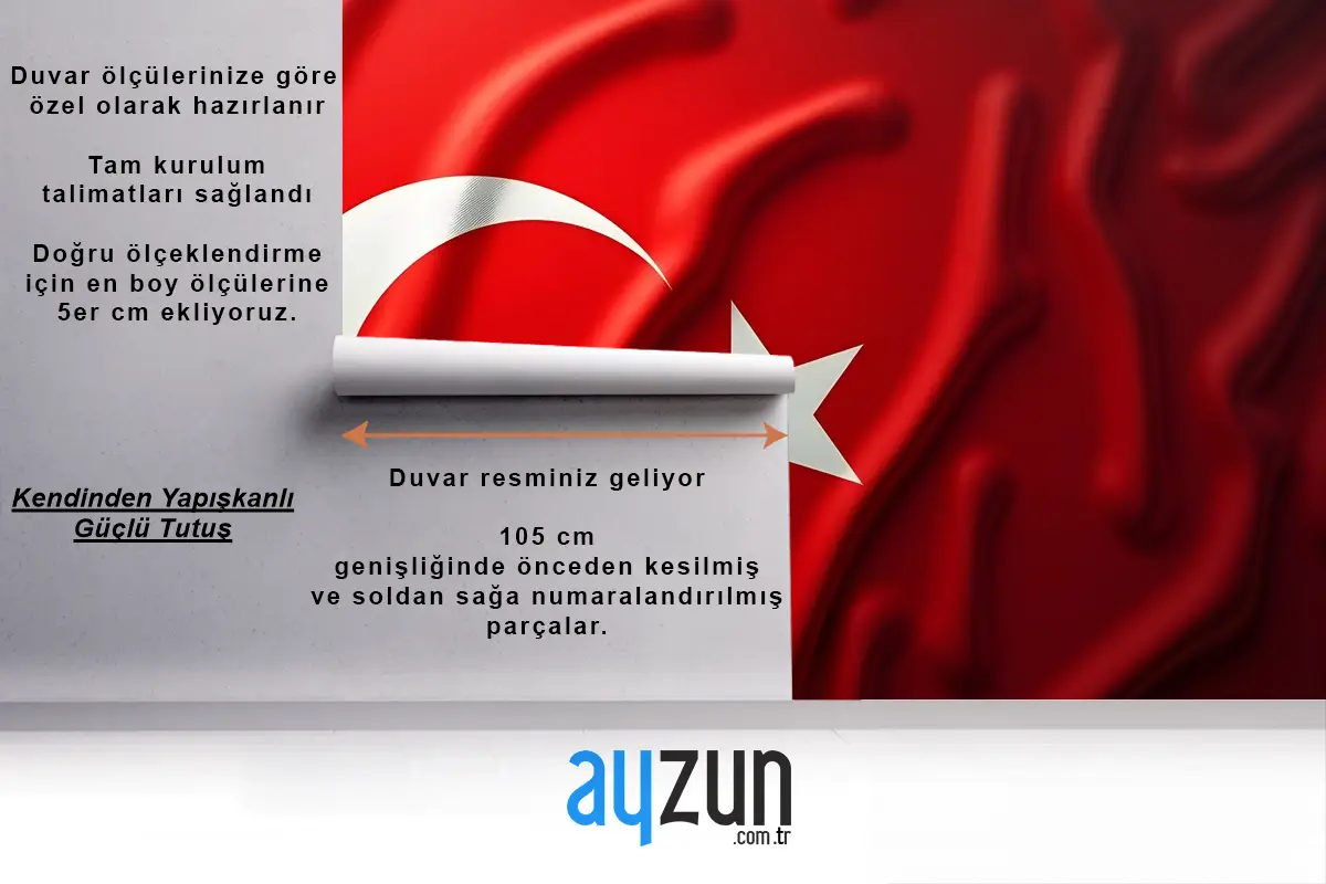 Türk Bayrağı Duvar Kağıdı 12