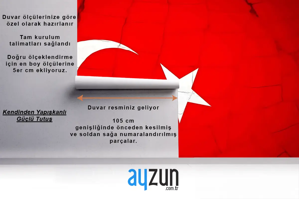 Türk Bayrağı Duvar Kağıdı 13